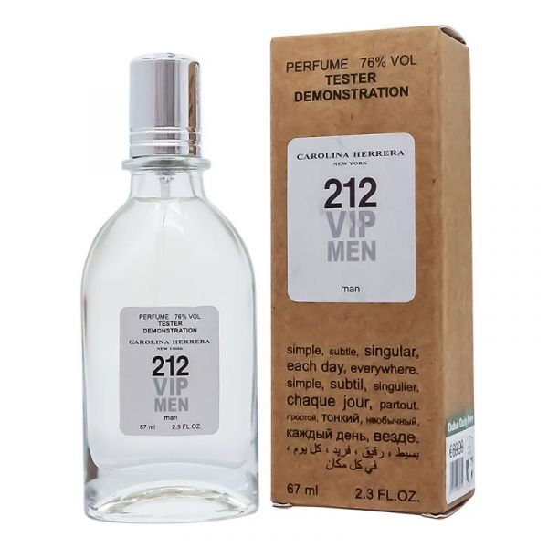 Tester Carolina Herrera 212 Vip Men, edp., 67ml